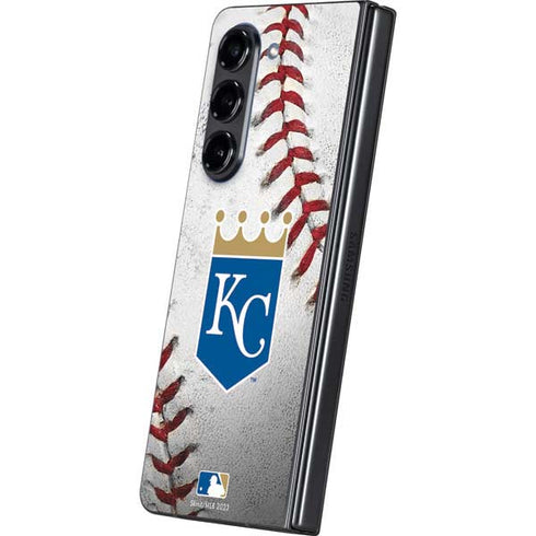 MLB Kansas City Royals Game Ball Galaxy Z Fold5 5G Skin
