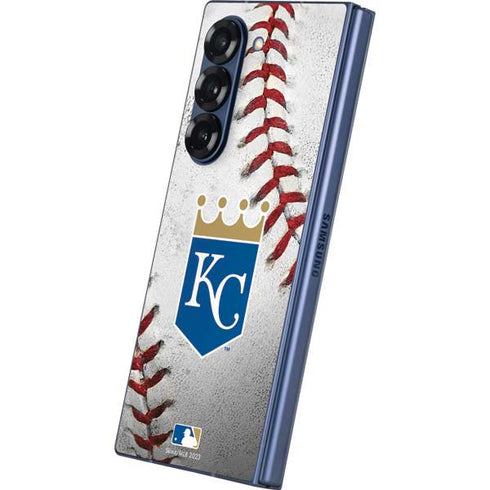 MLB Kansas City Royals Game Ball Galaxy Z Fold6 Skin