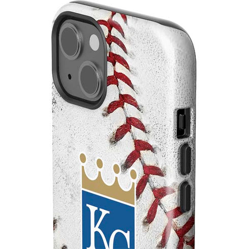 MLB Kansas City Royals Game Ball iPhone 15 Impact Case
