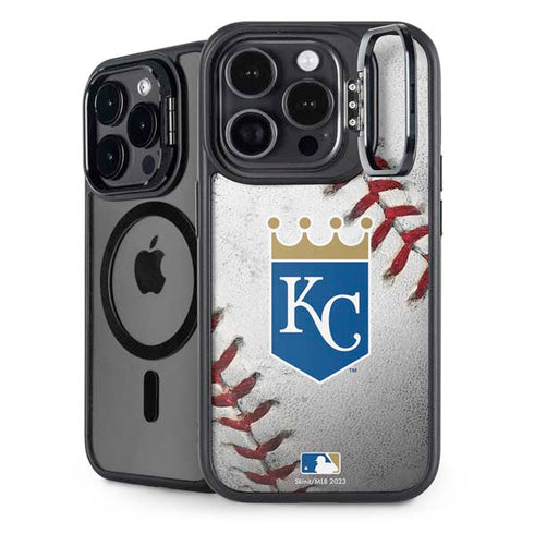 MLB Kansas City Royals Game Ball iPhone 15 Pro Max Kickstand Case