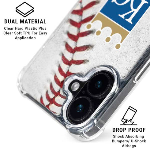 MLB Kansas City Royals Game Ball iPhone 16 MagSafe Case