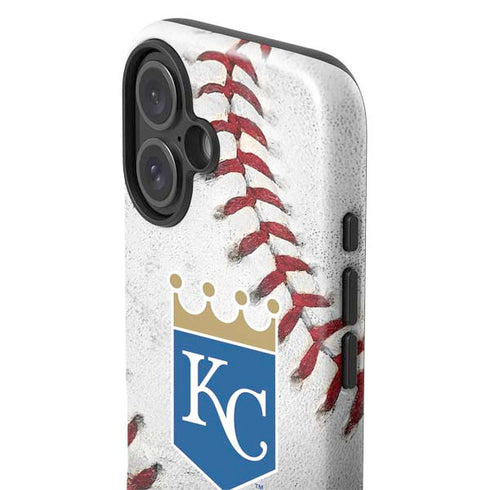 MLB Kansas City Royals Game Ball iPhone 16 Plus Impact Case