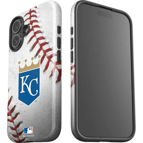 MLB Kansas City Royals Game Ball iPhone 16 Plus Impact Case