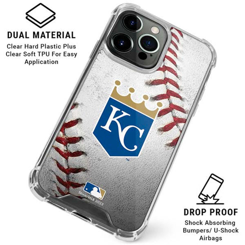 MLB Kansas City Royals Game Ball iPhone 16 Pro Clear Case