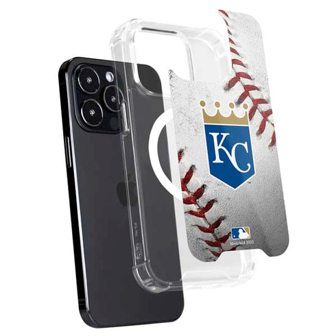 MLB Kansas City Royals Game Ball iPhone 16 Pro Max MagSafe Case