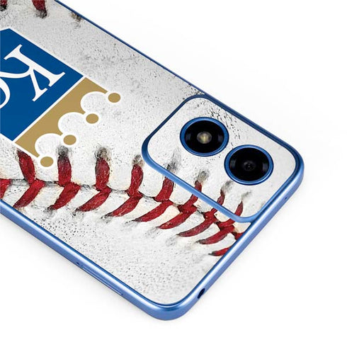 MLB Kansas City Royals Game Ball Moto G Play 4G (2024) Skin
