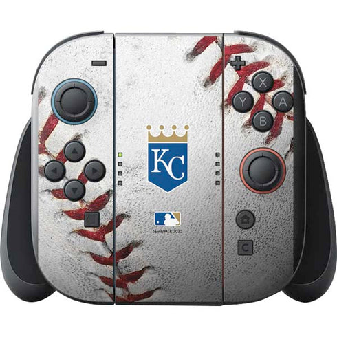 MLB Kansas City Royals Game Ball Nintendo Switch 2 (2025) with Joy-Con Skin