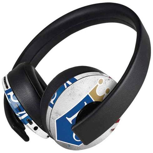 MLB Kansas City Royals Game Ball PlayStation 4 Gold Wireless Headset Skin