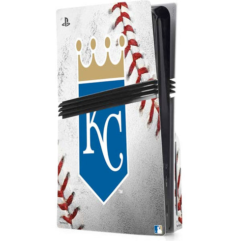 MLB Kansas City Royals Game Ball PS5 Pro Disk Console Skin