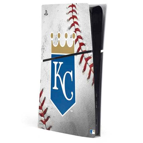 MLB Kansas City Royals Game Ball PS5 Slim Digital Edition Console Skin