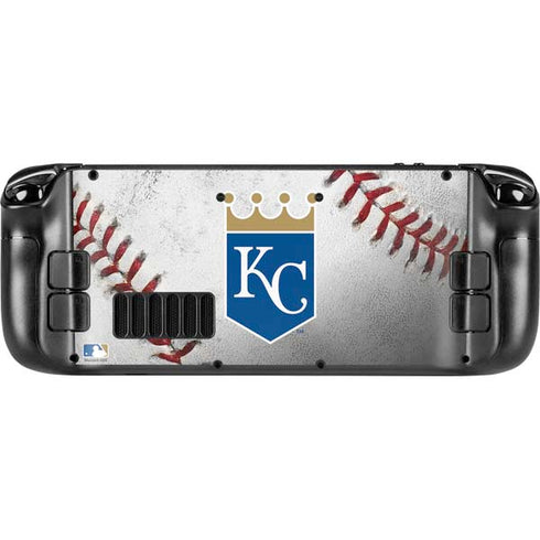 MLB Kansas City Royals Game Ball Steam Deck Handheld Gaming Computer OLED Skin