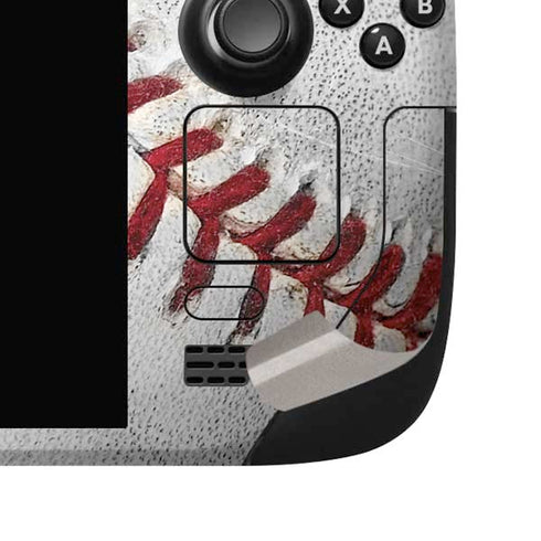 MLB Kansas City Royals Game Ball Steam Deck Handheld Gaming Computer OLED Skin
