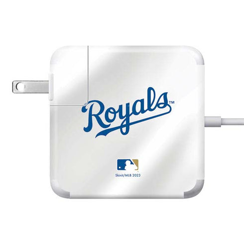 MLB Kansas City Royals Jersey 85W Power Adapter (15 and 17 inch MacBook Pro Charger) Skin