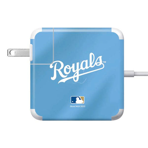 MLB Kansas City Royals Jersey Alternate 85W Power Adapter (15 and 17 inch MacBook Pro Charger) Skin