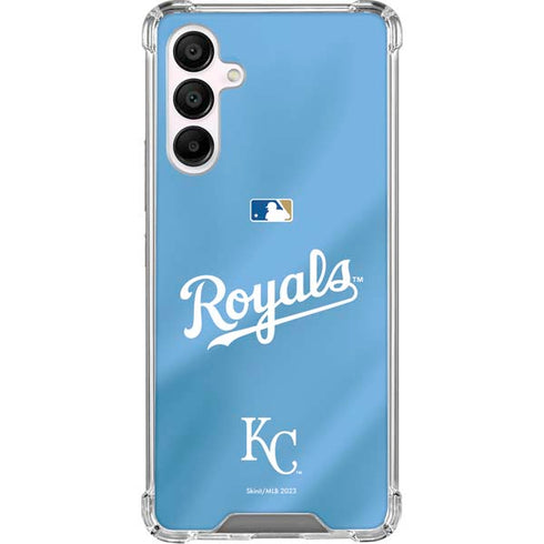 MLB Kansas City Royals Jersey Alternate Galaxy A16 5G Clear Case