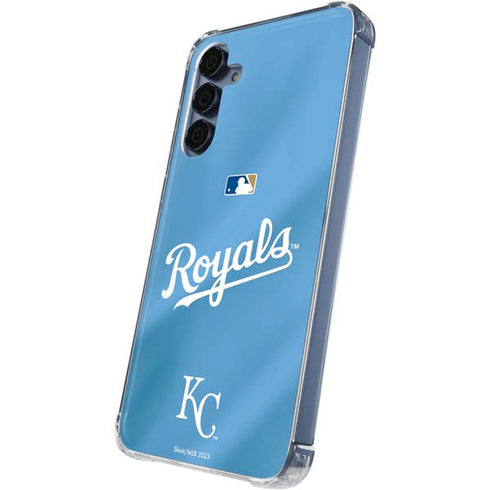 MLB Kansas City Royals Jersey Alternate Galaxy A35 5G Clear Case