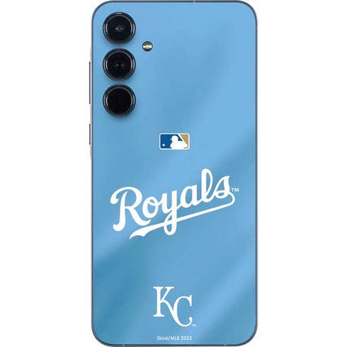 MLB Kansas City Royals Jersey Alternate Galaxy A35 5G Skin
