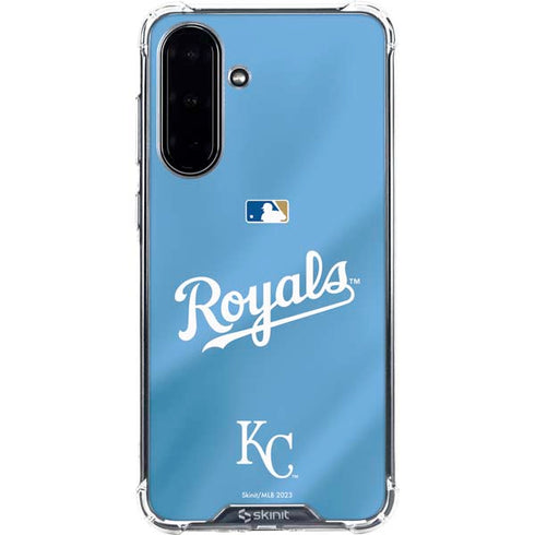 MLB Kansas City Royals Jersey Alternate Galaxy A36 5G Clear Case