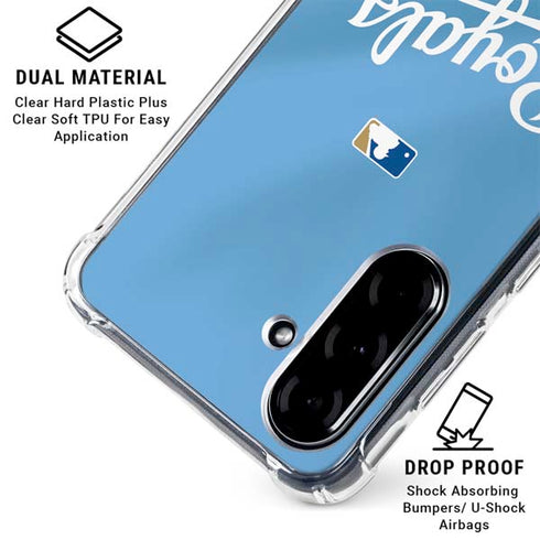 MLB Kansas City Royals Jersey Alternate Galaxy A36 5G Clear Case