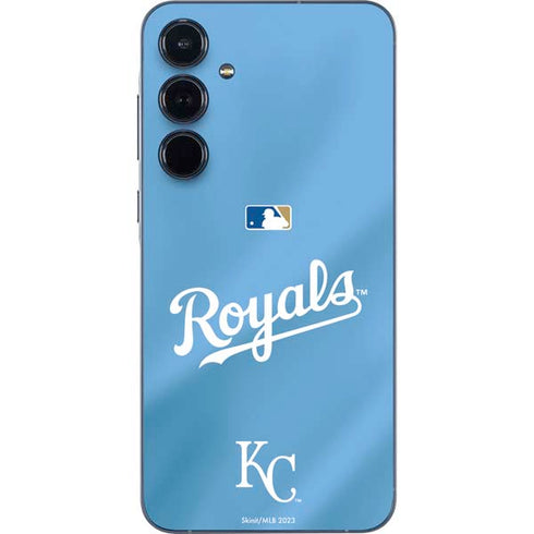 MLB Kansas City Royals Jersey Alternate Galaxy A55 5G Skin
