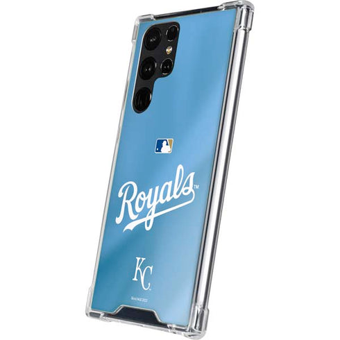 MLB Kansas City Royals Jersey Alternate Galaxy S23 Ultra Clear Case