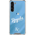 MLB Kansas City Royals Jersey Alternate Galaxy S24 FE Clear Case