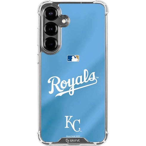 MLB Kansas City Royals Jersey Alternate Galaxy S26 Clear Case