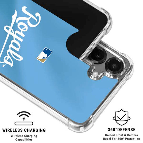 MLB Kansas City Royals Jersey Alternate Galaxy S26 Clear Case