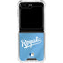 MLB Kansas City Royals Jersey Alternate Galaxy Z Flip6 Clear Case