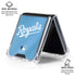 MLB Kansas City Royals Jersey Alternate Galaxy Z Flip7 Clear Case