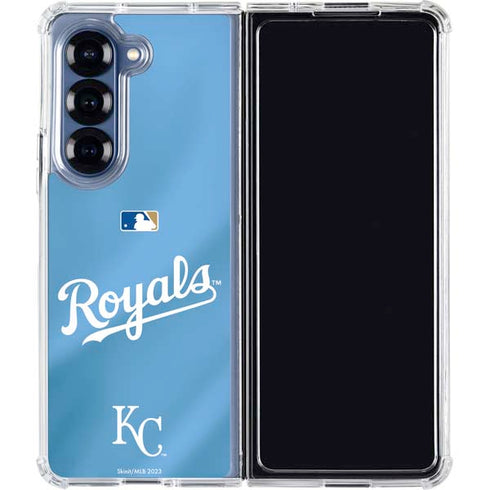 MLB Kansas City Royals Jersey Alternate Galaxy Z Fold6 Clear Case