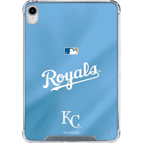 MLB Kansas City Royals Jersey Alternate iPad 11th Gen (2025) Clear Case