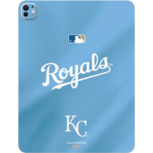 MLB Kansas City Royals Jersey Alternate iPad Pro 13in M4 (2024) Skin