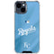 MLB Kansas City Royals Jersey Alternate iPhone 15 Clear Case