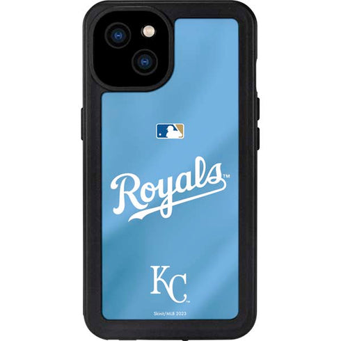 MLB Kansas City Royals Jersey Alternate iPhone 15 Plus Waterproof Case