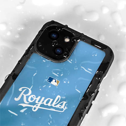 MLB Kansas City Royals Jersey Alternate iPhone 15 Plus Waterproof Case