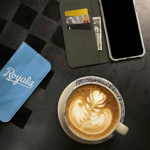 MLB Kansas City Royals Jersey Alternate iPhone 15 Pro Folio Case
