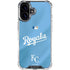 MLB Kansas City Royals Jersey Alternate iPhone 16 Plus Clear Case