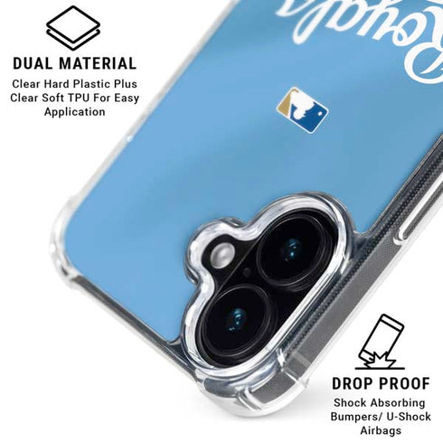 MLB Kansas City Royals Jersey Alternate iPhone 16 Plus MagSafe Case