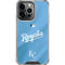MLB Kansas City Royals Jersey Alternate iPhone 16 Pro Max Clear Case