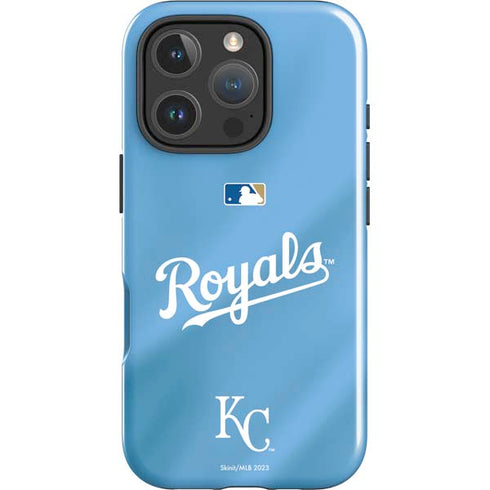 MLB Kansas City Royals Jersey Alternate iPhone 16 Pro Max Impact Case