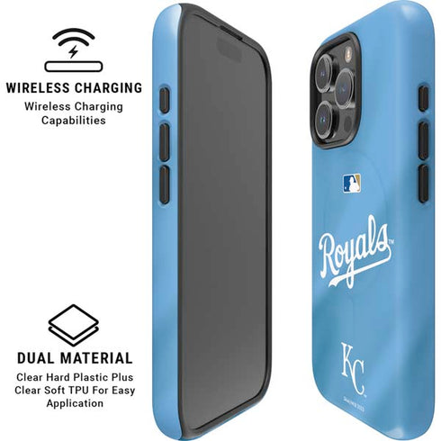 MLB Kansas City Royals Jersey Alternate iPhone 16 Pro Max Magsafe Impact Case