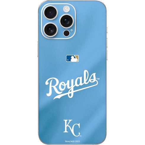 MLB Kansas City Royals Jersey Alternate iPhone 16 Pro Max Skin