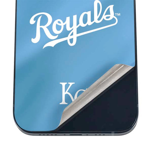 MLB Kansas City Royals Jersey Alternate iPhone 16 Skin