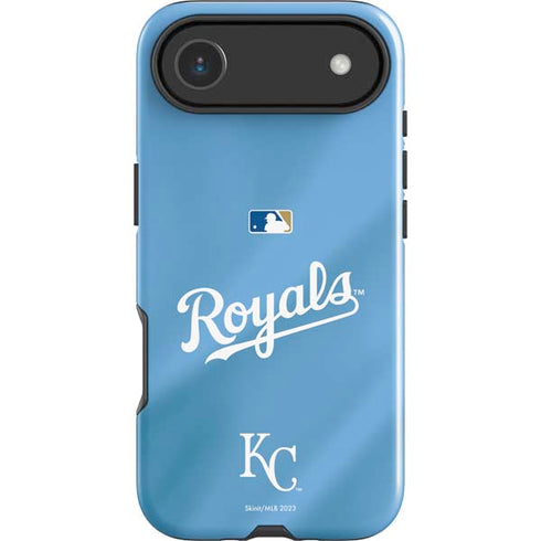 MLB Kansas City Royals Jersey Alternate iPhone 17 Air Impact Case