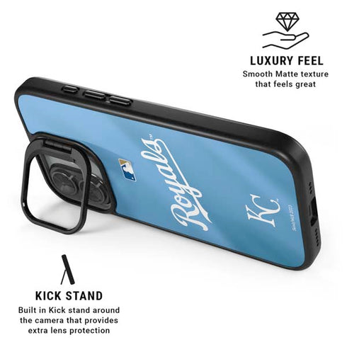 MLB Kansas City Royals Jersey Alternate iPhone 17 Kickstand Case