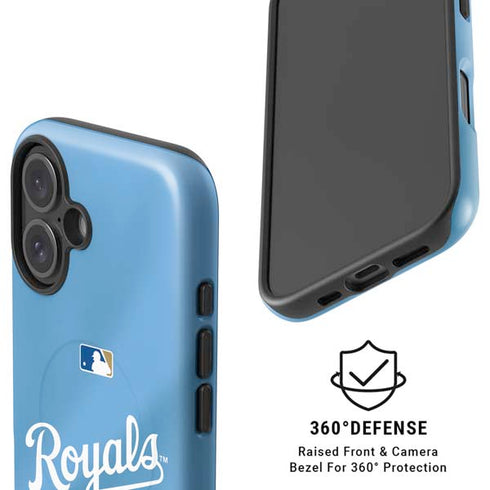 MLB Kansas City Royals Jersey Alternate iPhone 17 Magsafe Impact Case