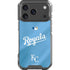 MLB Kansas City Royals Jersey Alternate iPhone 17 Pro Clear Case