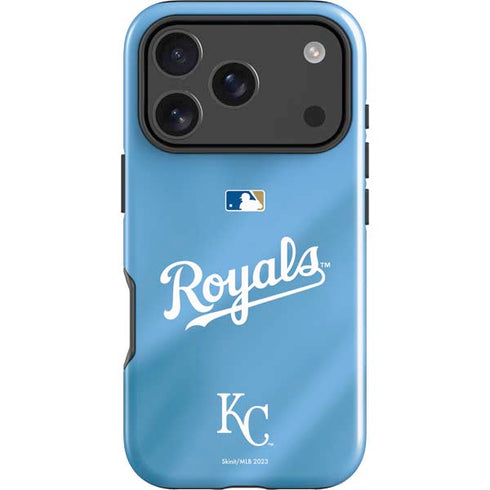 MLB Kansas City Royals Jersey Alternate iPhone 17 Pro Impact Case