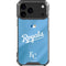 MLB Kansas City Royals Jersey Alternate iPhone 17 Pro Max Clear Case